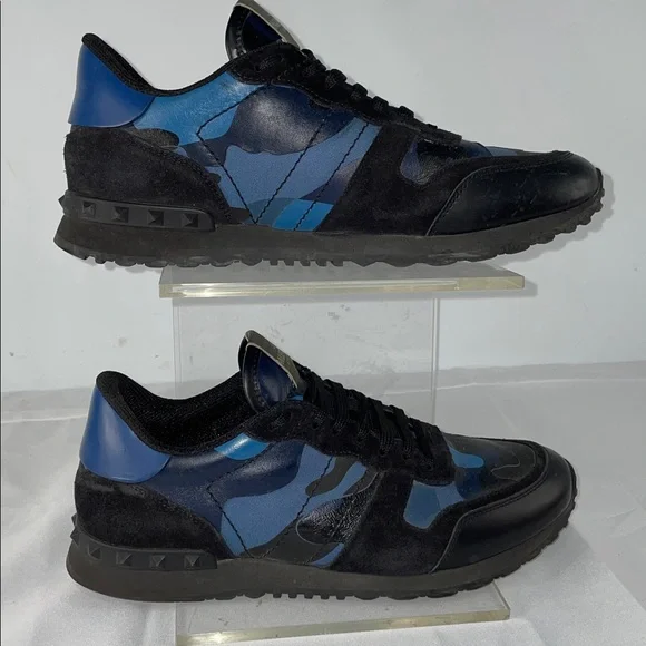 VALENTINO GARAVANI ROCK RUNNER CAMOUFLAGE MENS SNEAKERS FTL-10-193